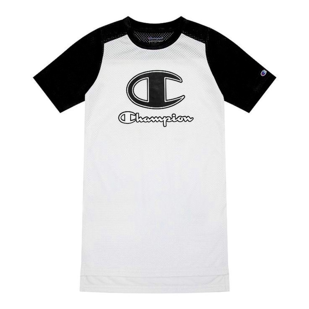 Champion Mesh Dress -Girls Aged 7-16 (Black &White)